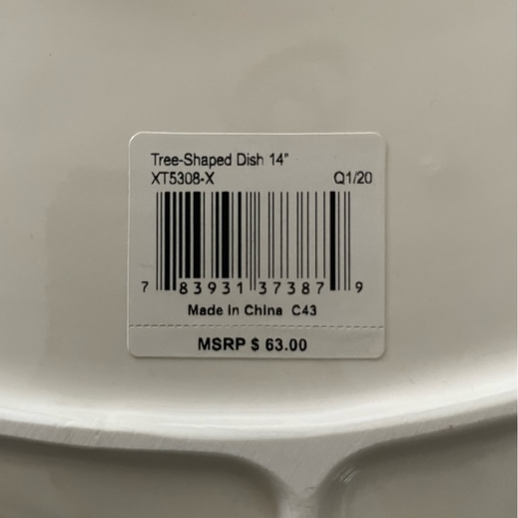 Beautiful Spode Christmas Tree serving plate. - Picture 4 of 6